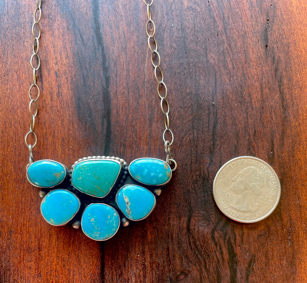 Kingman Turquoise Necklace