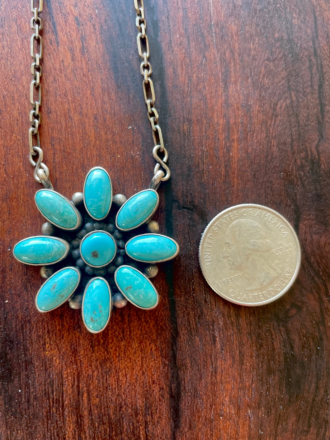 Kingman Turquoise Necklace