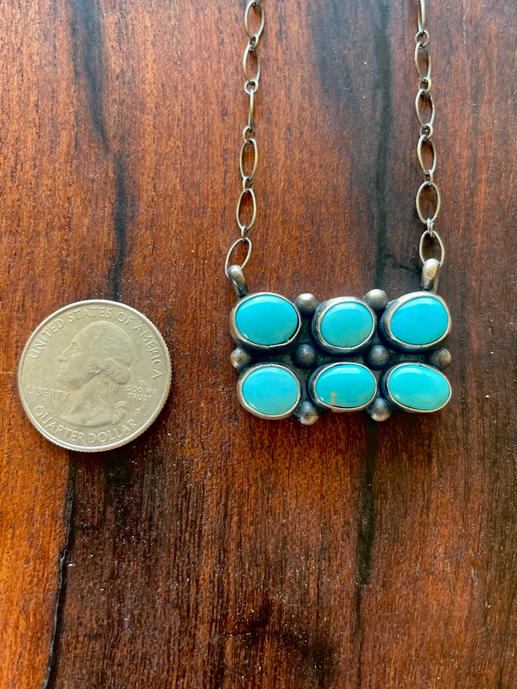 Kingman Turquoise Necklace