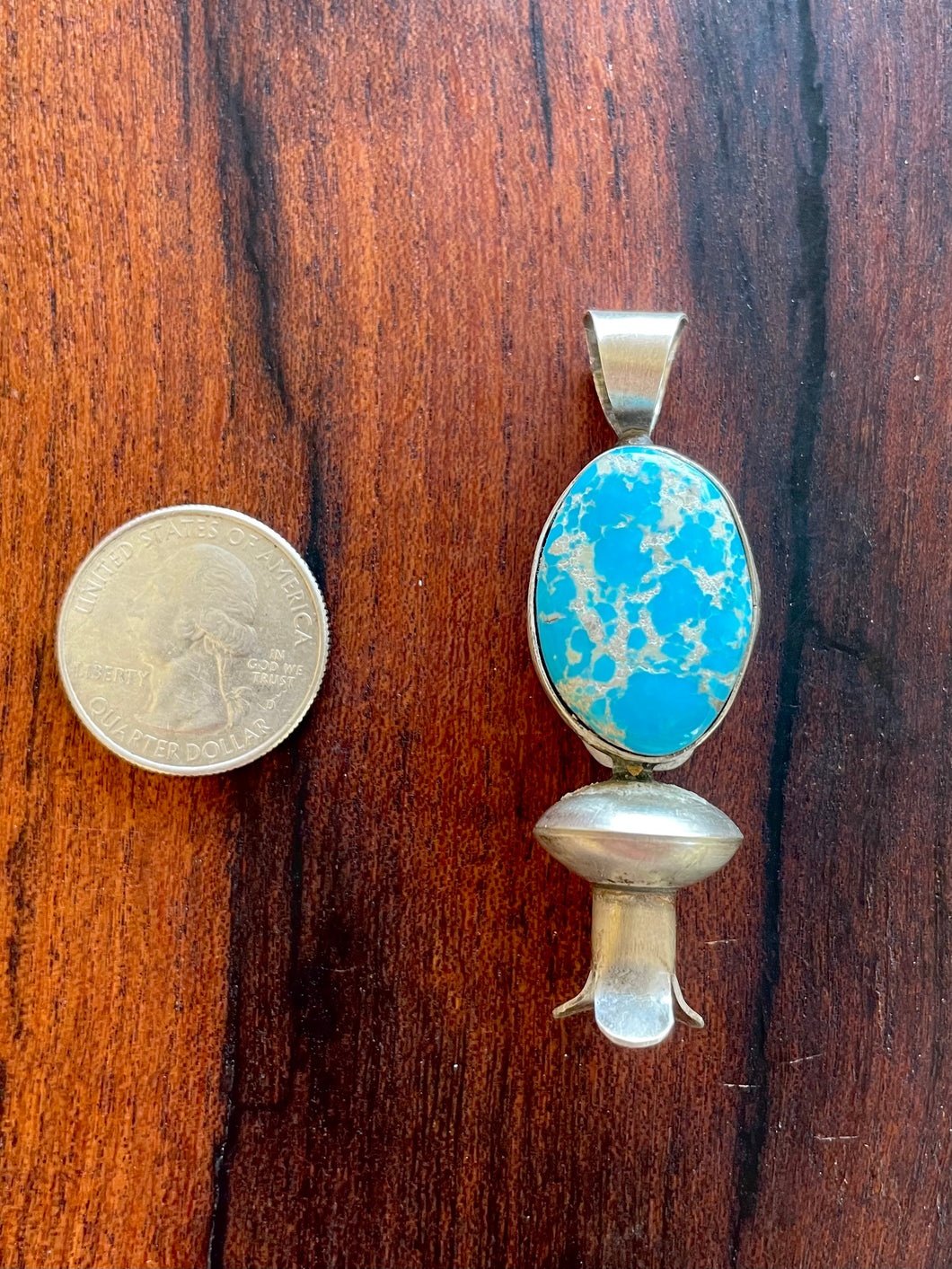 Kingman Turquoise Pendant