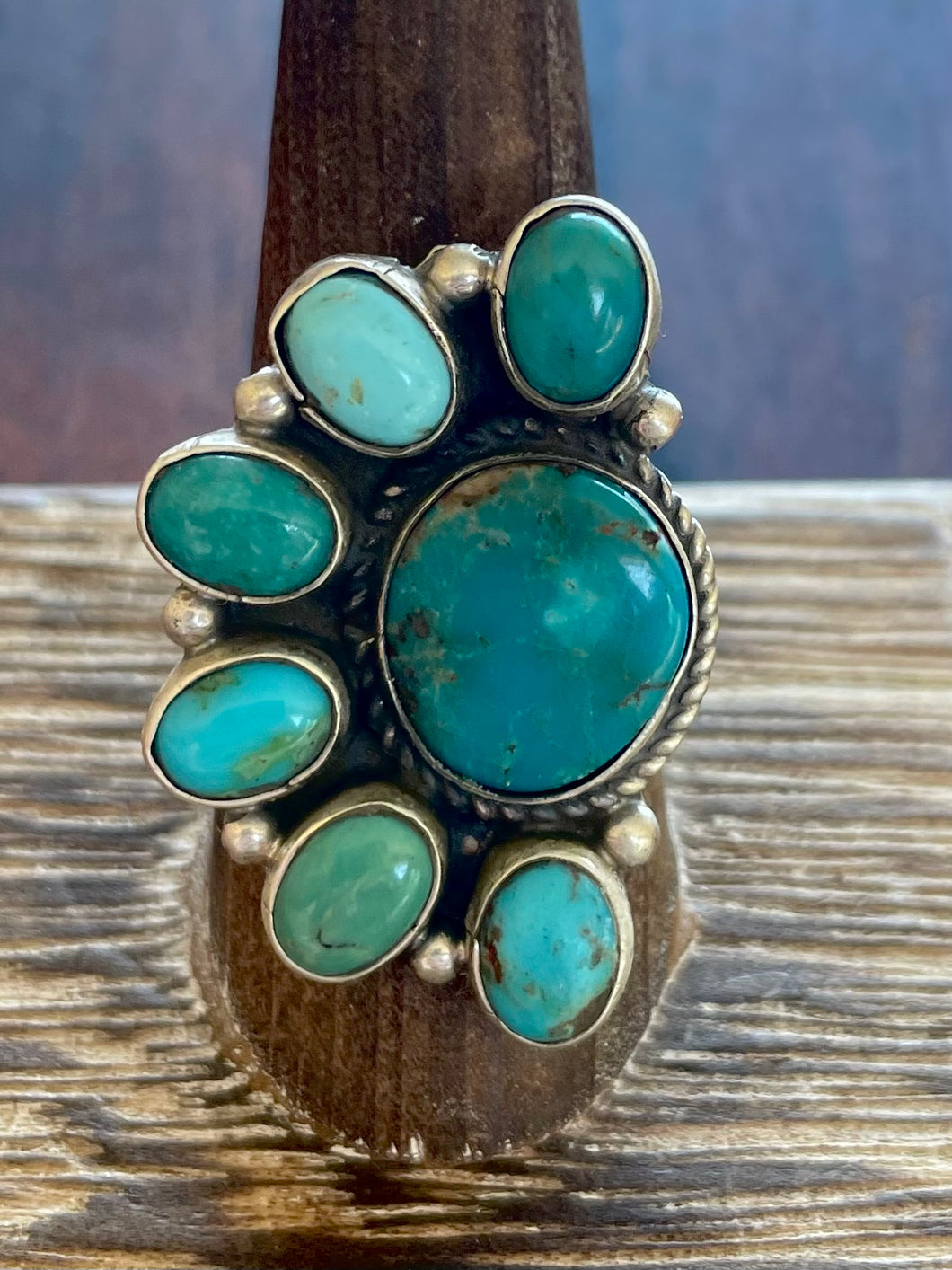 Kingman Turquoise Ring