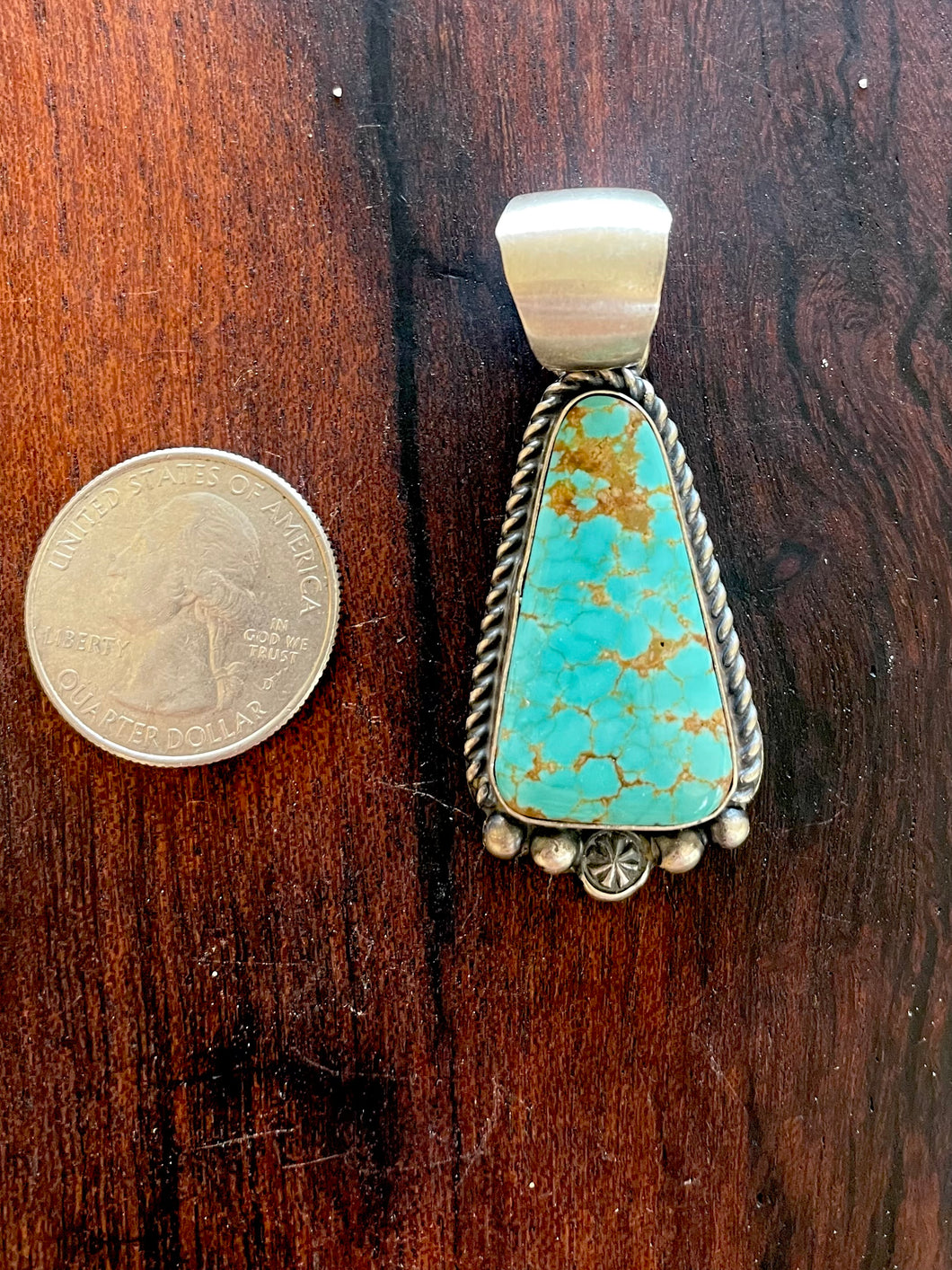 Kingman Turquoise Pendant