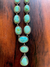 Load image into Gallery viewer, Sonoran Gold Lariat Necklace and Earrings set
