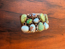 Load image into Gallery viewer, Mixed Turquoise Bracelet
