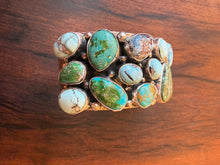 Load image into Gallery viewer, Mixed Turquoise Bracelet
