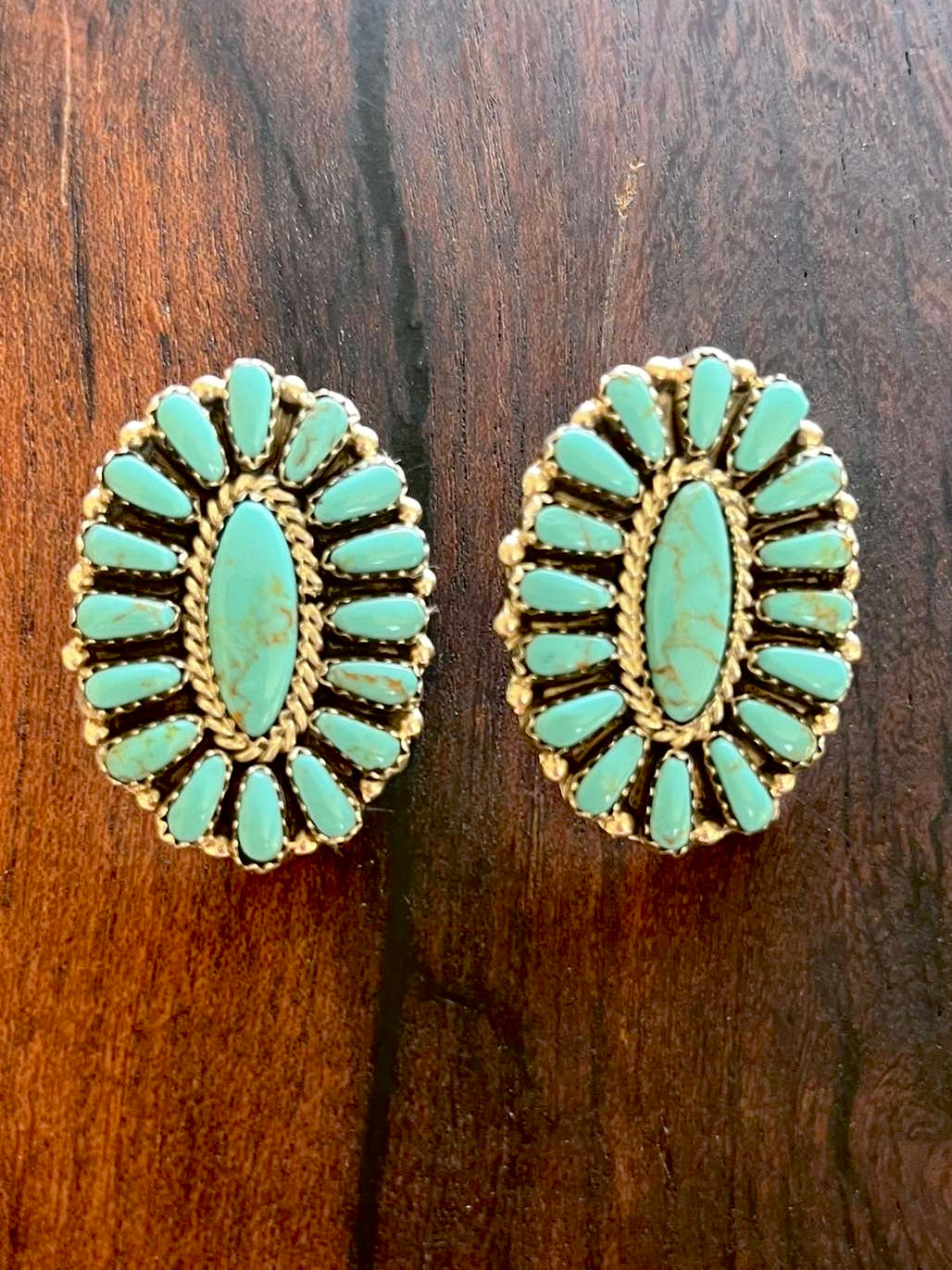 Kingman Turquoise Earrings