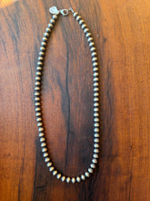Load image into Gallery viewer, 8 mm 24” long Pearls
