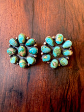 Load image into Gallery viewer, Sonoran Gold Cluster Earrings
