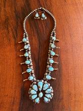 Load image into Gallery viewer, Golden Hills Squash Blossum with Earrings Set
