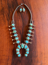 Load image into Gallery viewer, Sonoran Gold Squash Blossum with Earrings
