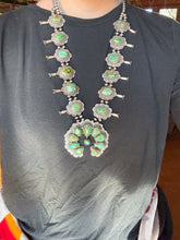 Load image into Gallery viewer, Sonoran Gold Squash Blossum with Earrings
