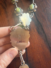 Load image into Gallery viewer, Sonoran Turquoise Lariat Necklace with Earrings
