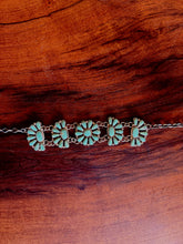 Load image into Gallery viewer, Kingman turquoise cluster chocker
