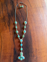 Load image into Gallery viewer, Sonoran Gold Lariat Set With Studs
