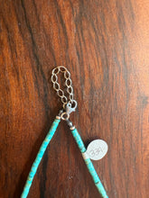 Load image into Gallery viewer, Turquoise spiny and Navajo necklace
