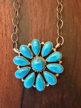 Load image into Gallery viewer, Cluster Turquoise Necklace
