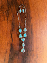 Load image into Gallery viewer, Spider Web Turquoise Set
