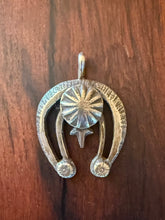 Load image into Gallery viewer, Navajo handmade silver pendant
