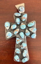 Load image into Gallery viewer, Golden Hills Cross Pendant
