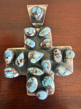 Load image into Gallery viewer, Golden Hills Cross Pendant
