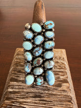 Load image into Gallery viewer, Turquoise Cluster Adjustable Ring
