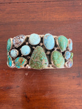 Load image into Gallery viewer, Mixed Turquoise Bracelet

