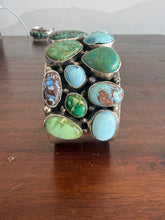 Load image into Gallery viewer, Mixed Turquoise Bracelet
