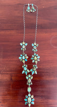 Load image into Gallery viewer, Mixed Stone Cluster Lariat with Earrings

