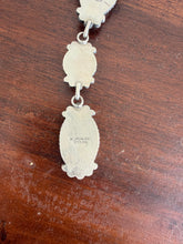 Load image into Gallery viewer, White Buffalo Lariat Necklace with Earrings
