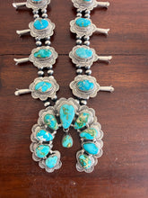 Load image into Gallery viewer, Sonoran Gold Squash Blossom with Earrings
