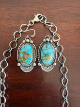 Load image into Gallery viewer, Turquoise Lariat Set with Earrings
