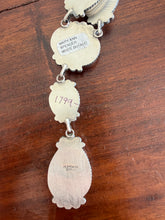 Load image into Gallery viewer, White Buffalo Lariat Set with Earrings
