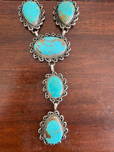 Load image into Gallery viewer, Royston Turquoise Lariat Set with Earrings
