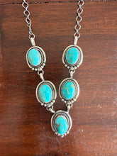 Load image into Gallery viewer, Turquoise Necklace Set with Earrings
