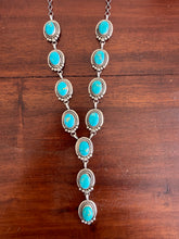 Load image into Gallery viewer, Turquoise Lariat Set with Earrings
