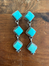 Load image into Gallery viewer, 3 Stone Earrings
