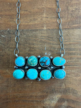 Load image into Gallery viewer, Kingman and Royston Turquoise Mix Bar Necklace

