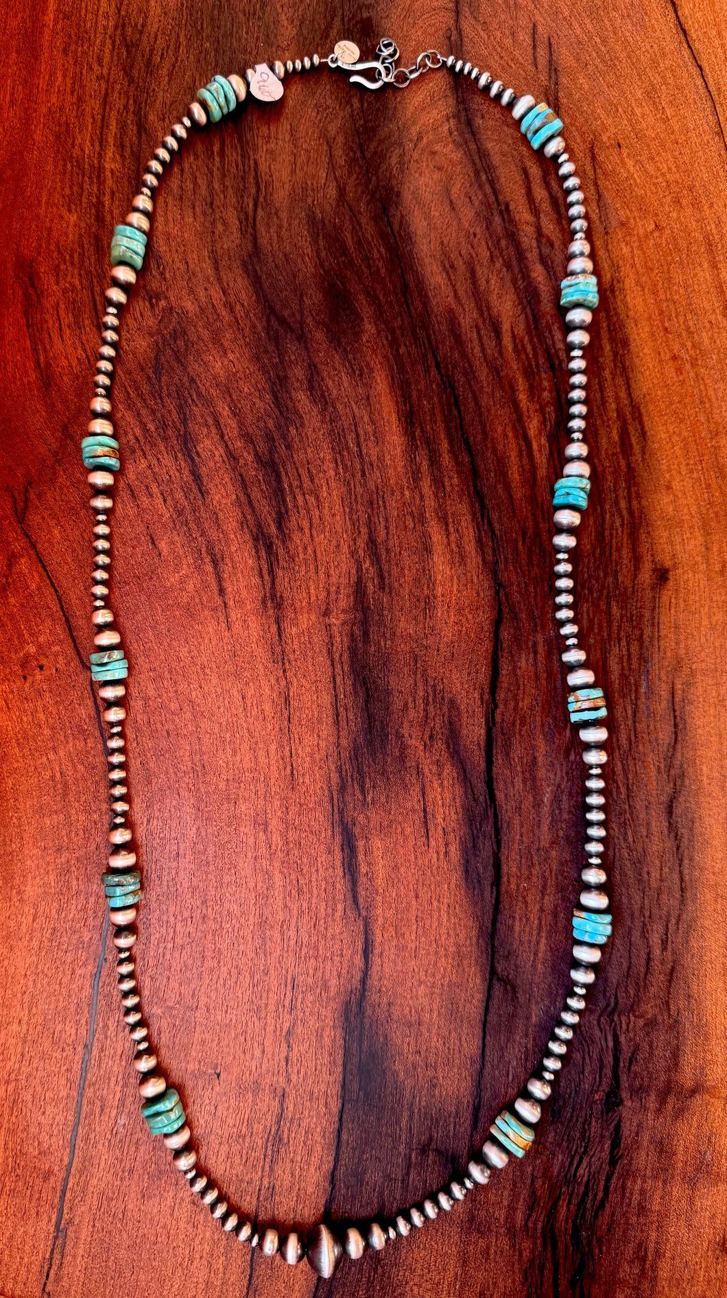 Rose Martin Navajo and Turquoise Necklace